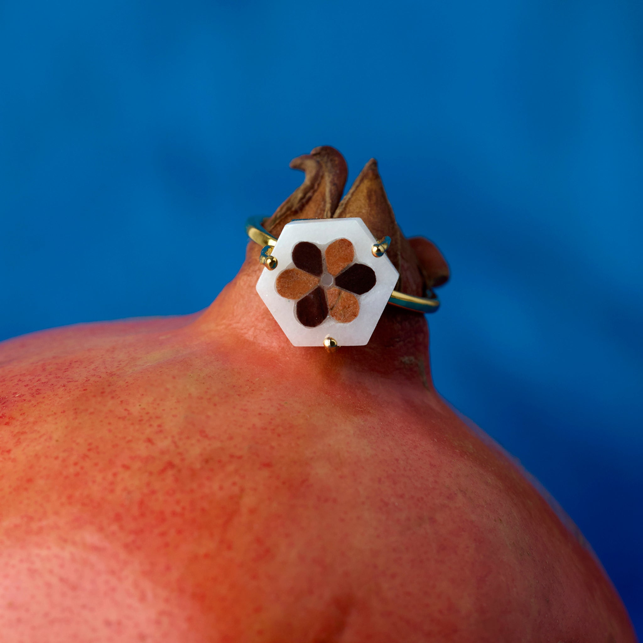 Noor ring (Earthy brown)