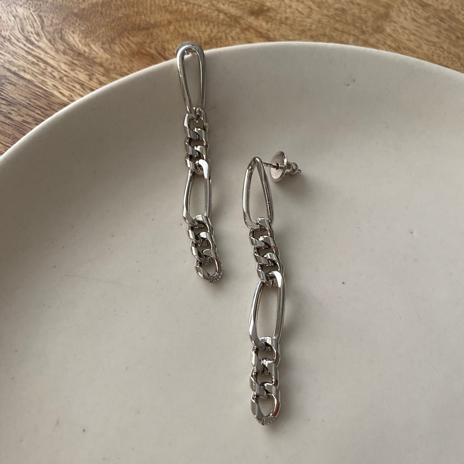 Drama Queen Earrings (Silver)