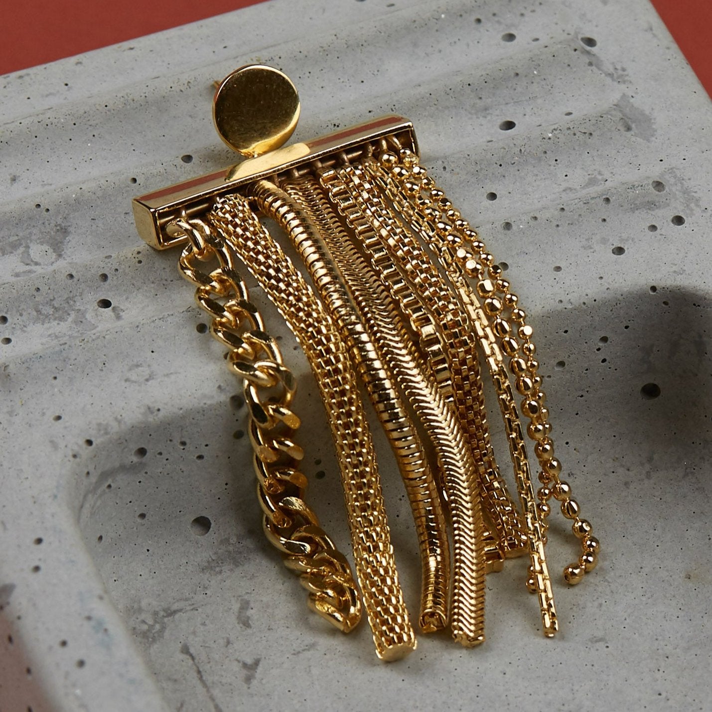 Gold Digger Earrings The Slow Studio